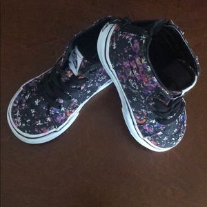 Floral Van High Tops